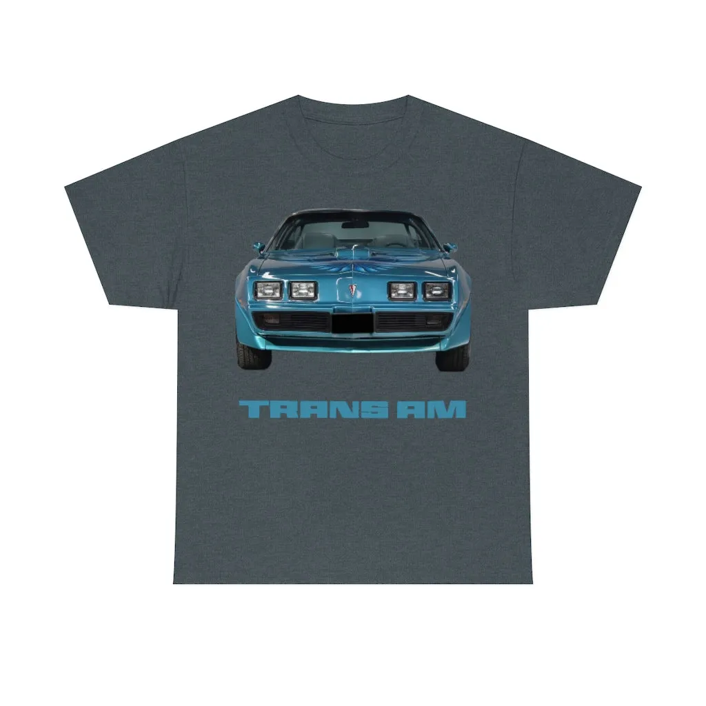 1979 1980 1981 Firebird Trans Am T Shirt Sign Classic Muscle Car Gift Heavy Cotton