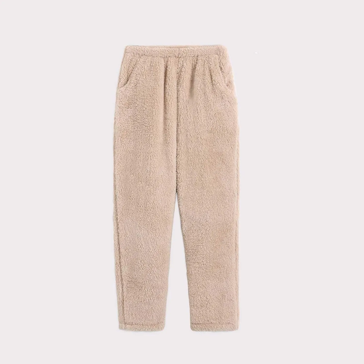 2 Piece Pajama Set for Women Fuzzy Fleece Pjs Warm Winter Pajamas Long Sleeve Pullover Tops and Lounge Pants Pj Sets