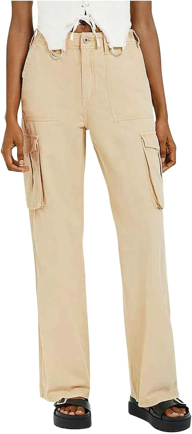 2024 Trendy Fashion Pants with Pockets Hiking Pants Lightweight Baggy Joggers Ladies Sweat Pants Women Sweatpants