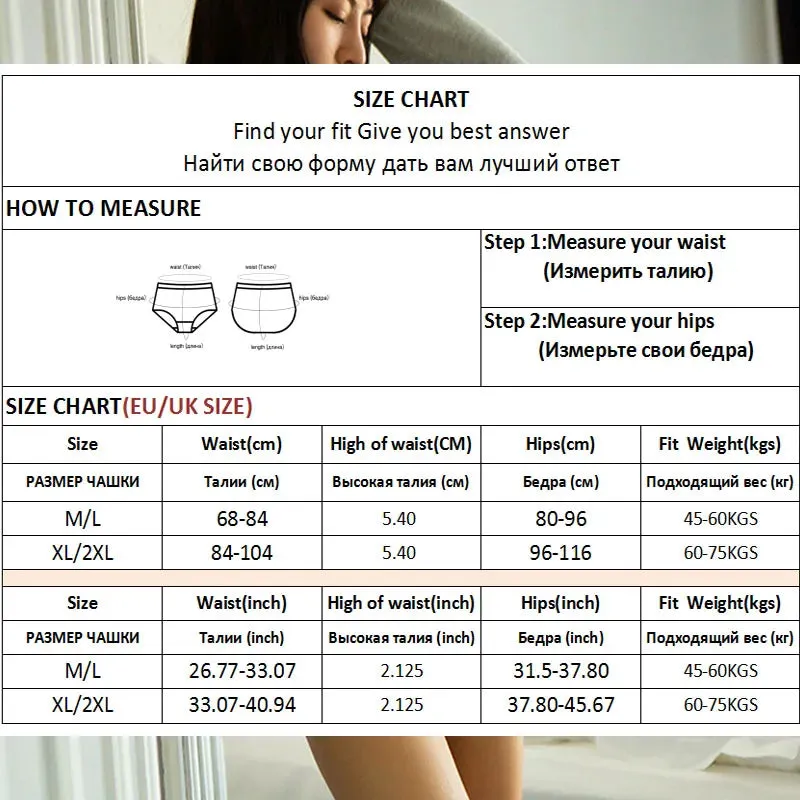 2024 Women High Waist G-String Thongs Seamless Women Panties Cotton T-Back Female Underwear Bikinis Lingerie Thongs M-XXL