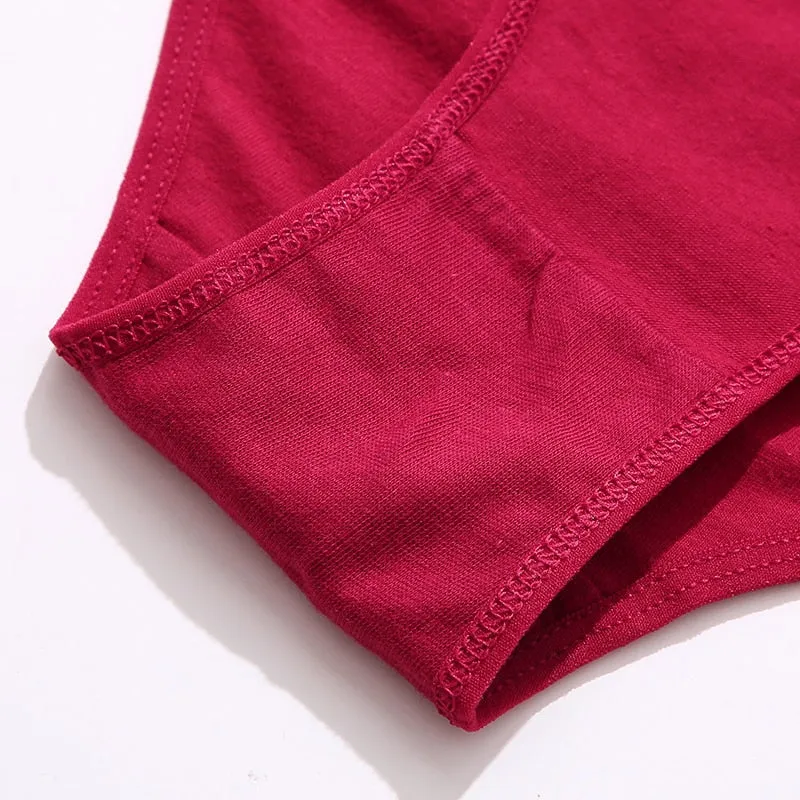 3 Pack Heart Hollow Out Cotton Mix Panties Low-Waist Comfortable Underpants Seamless Underwear Lingerie