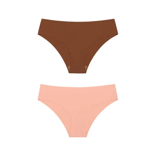 3 Pcs High Quality Seamless Panties Laser Cutting Ladies Sexy