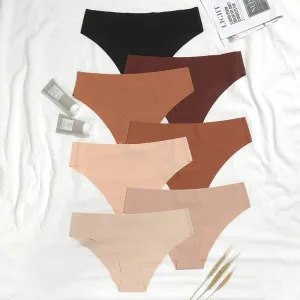 3 Pcs High Quality Seamless Panties Laser Cutting Ladies Sexy