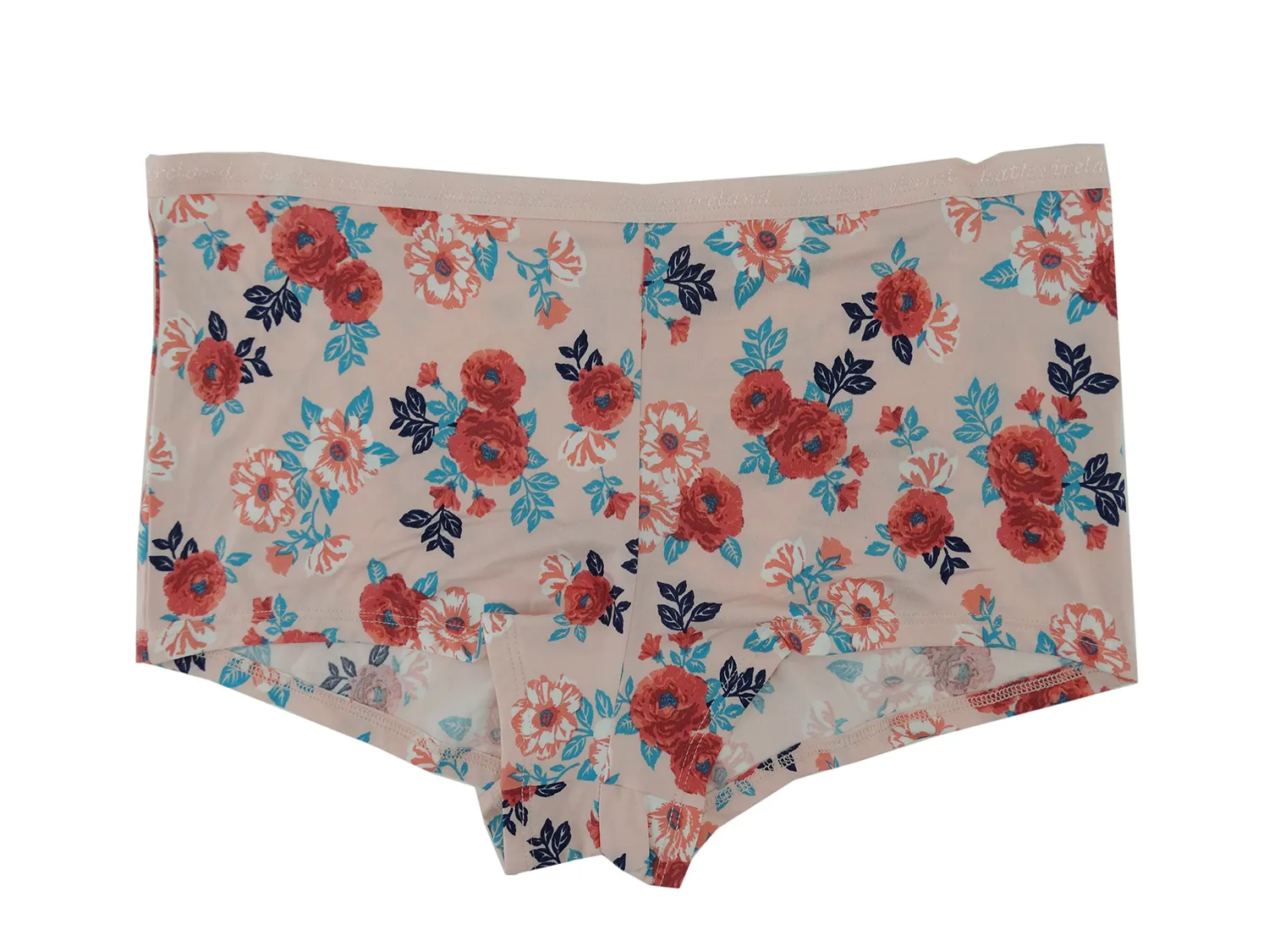 5PKBL716, Kathy Ireland Ladies 5pk Boyshort Brief Panties( 1X-3X)