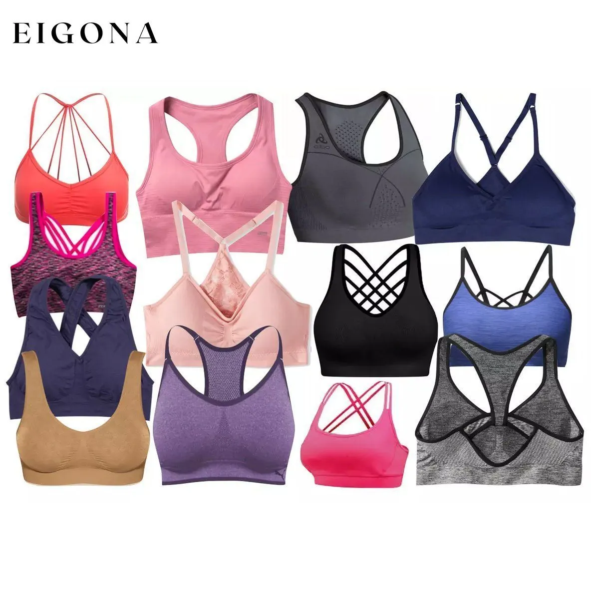 6-Pack: Women's Mystery Seamless Sports and Lounging Bras