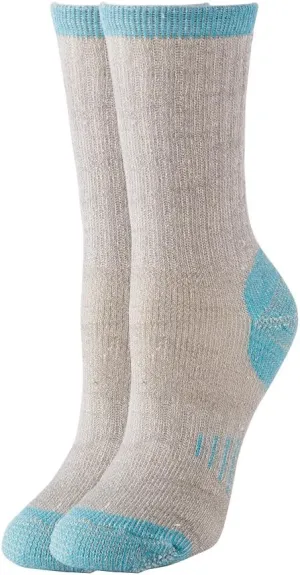 70% Merino Wool Women Crew Socks - Hiking Outdoor Athletic Thermal Thickening Cushion …