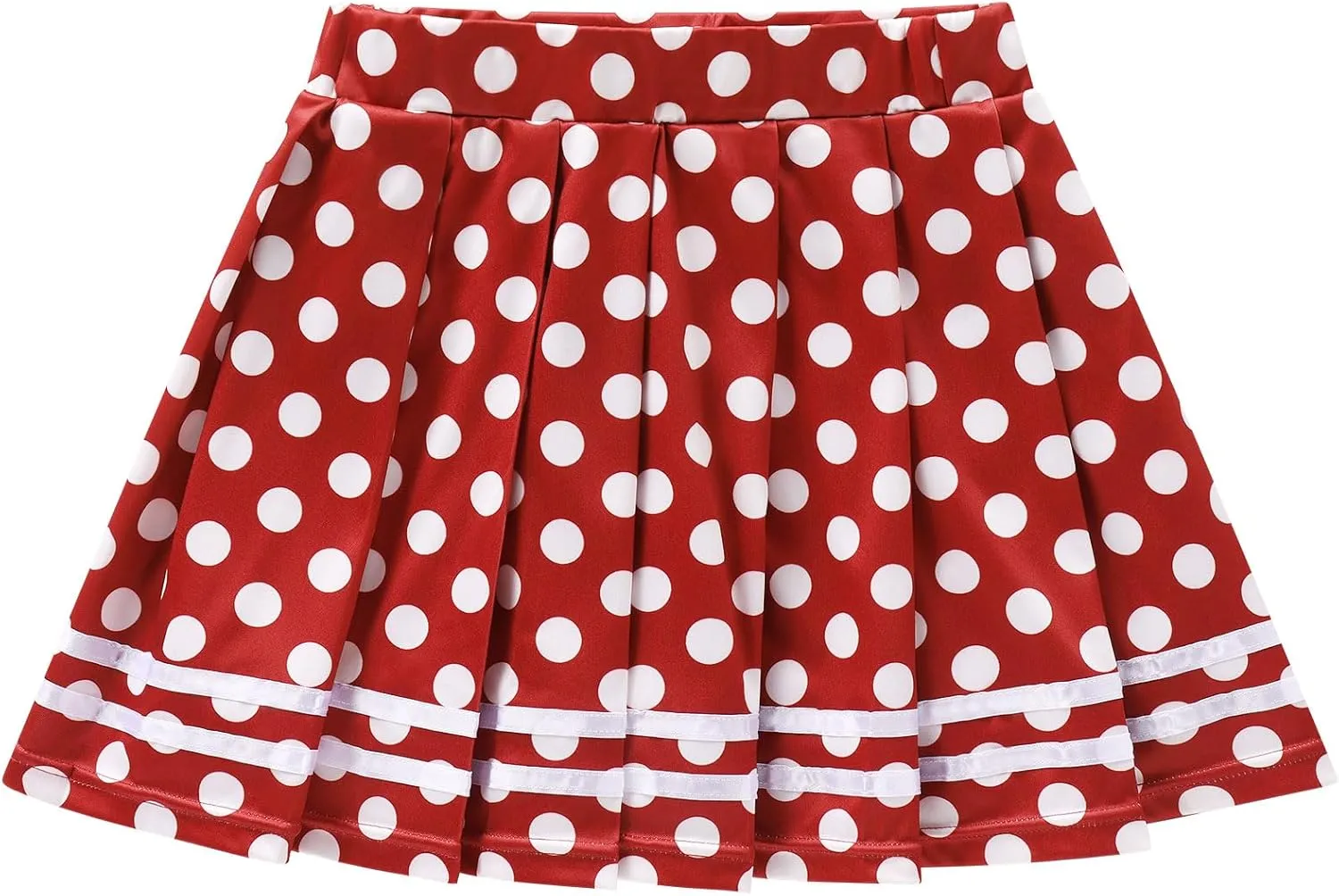 ABAFIP Women's Pleated Mini Skirt High Waist A-Line Skater School Cheer Uniform Tennis Short Skirts