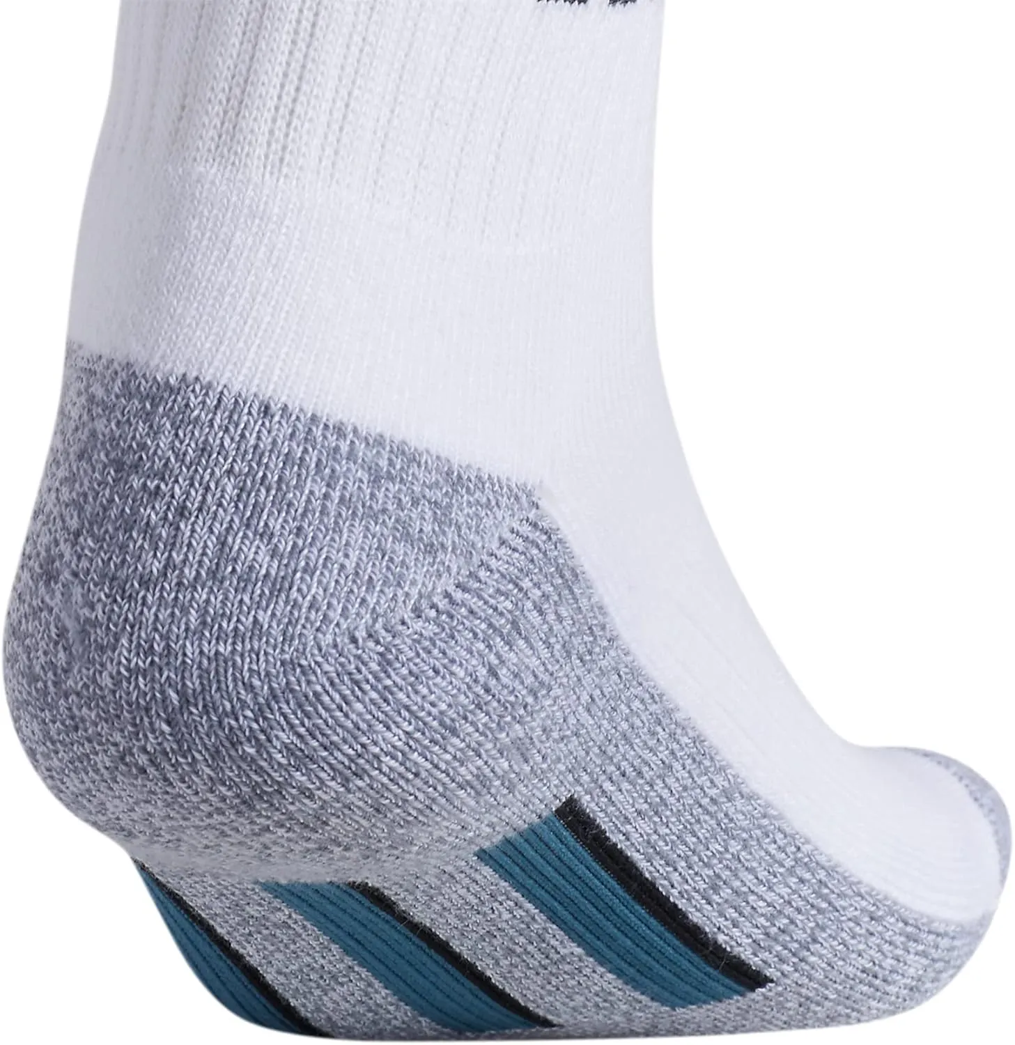 adidas Men's Cushioned Quarter Socks (3 Pairs)