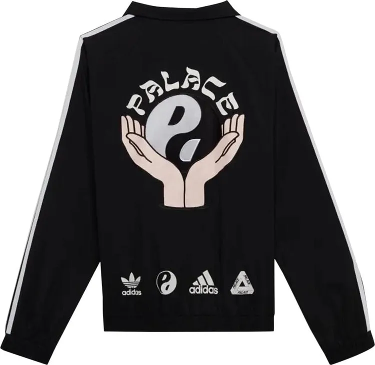 adidas x Palace Zip Track Top 'Black', black