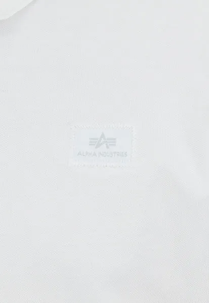 Alpha Industries Polo X-Fit White