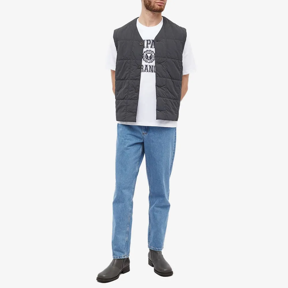 AMI Paris Varsity Logo T-Shirt, White