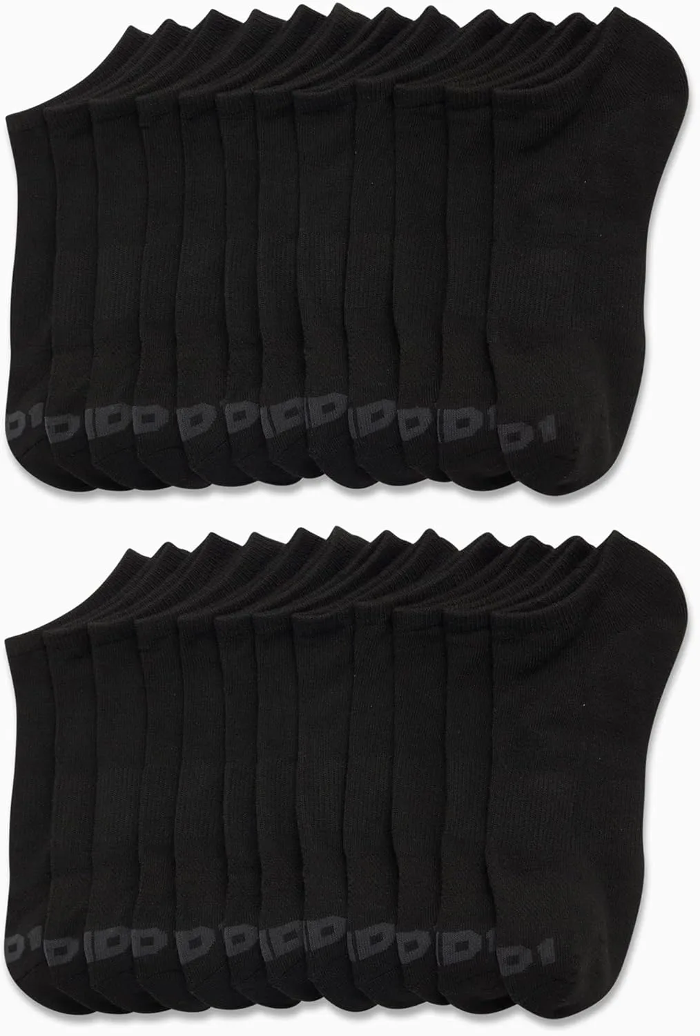 AND1 Men's Socks - Athletic Cushion Low Cut Socks (24 Pack)