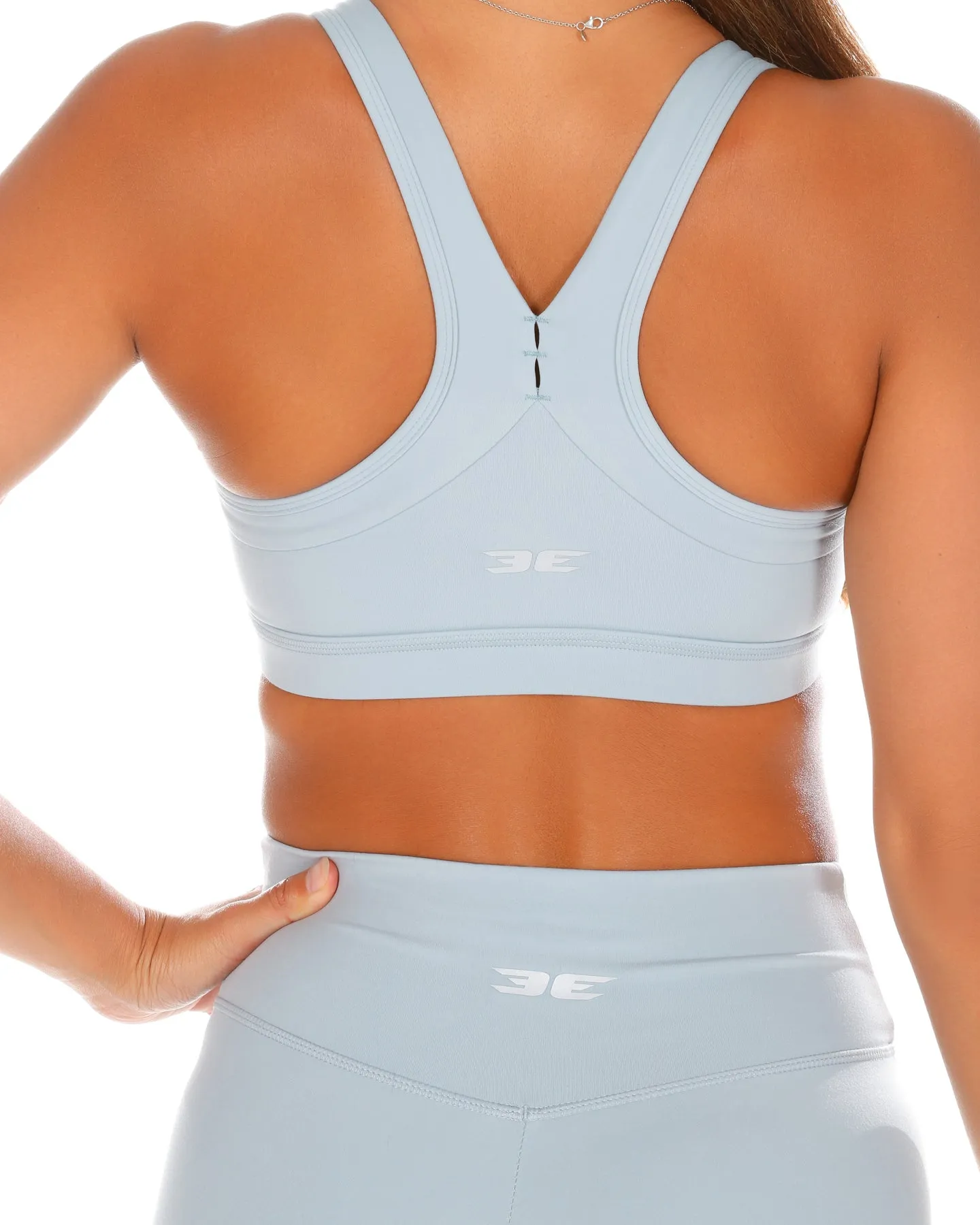 AuraLuxe Bra - Light Blue