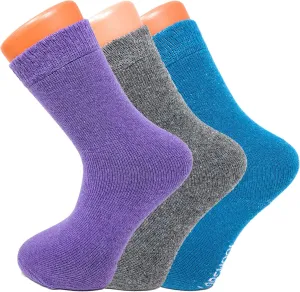 AWS/American Made Women's Insulated Thermal Socks Seamless Toe Reinforced Heel Pre-Washed Shoe Size 5-7