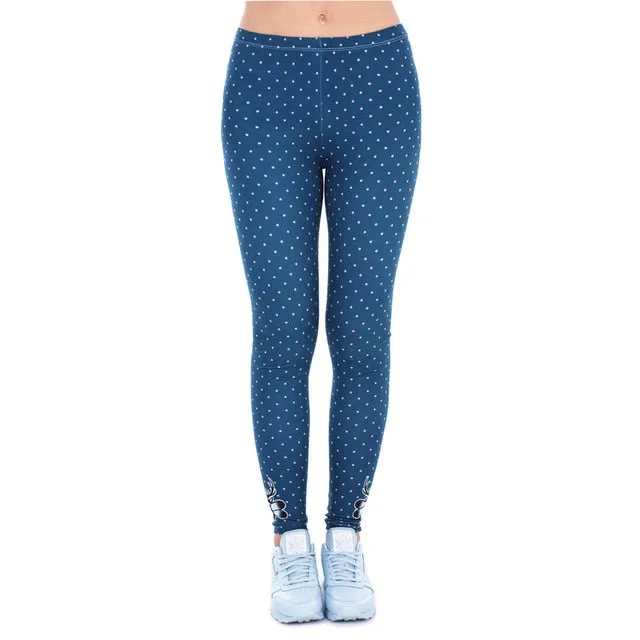 Aztec Round Ombre Printing legging Slim High Waist  Leggings Woman Pants
