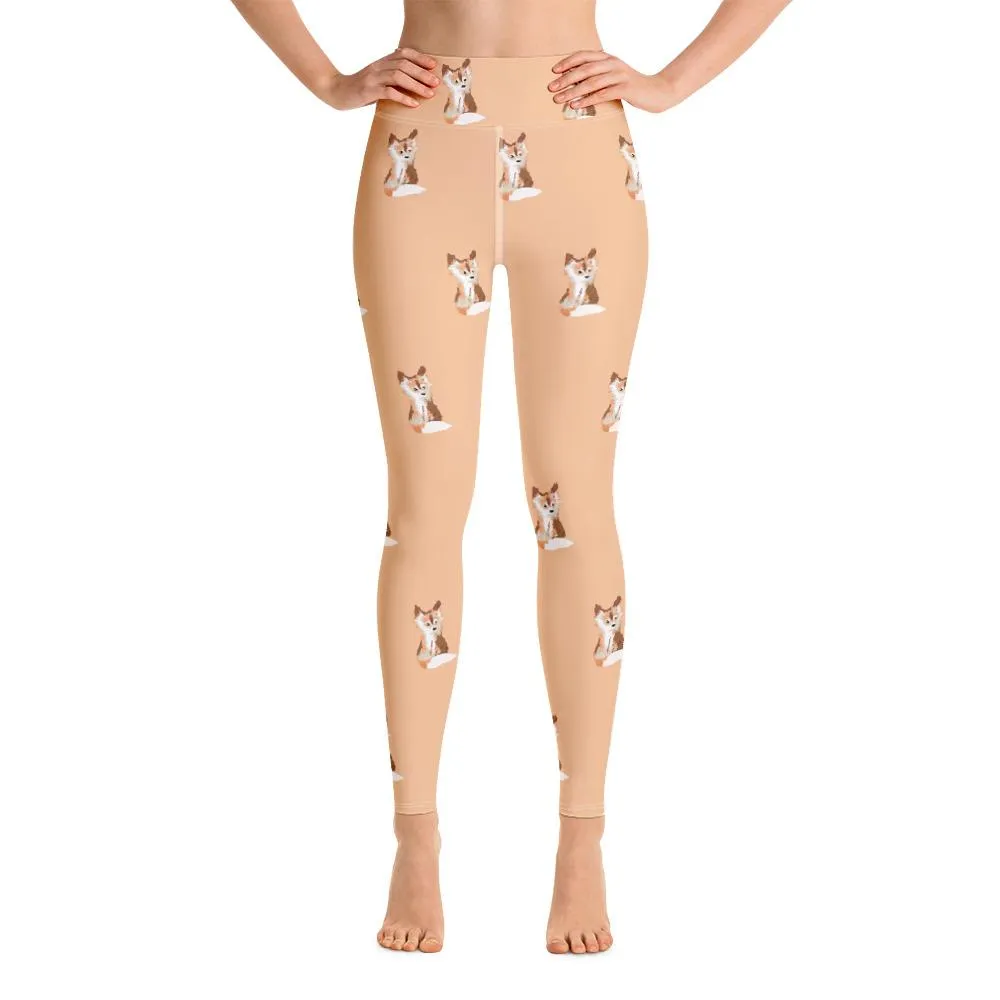 Baby Fox - Yoga Leggings (Romantic)