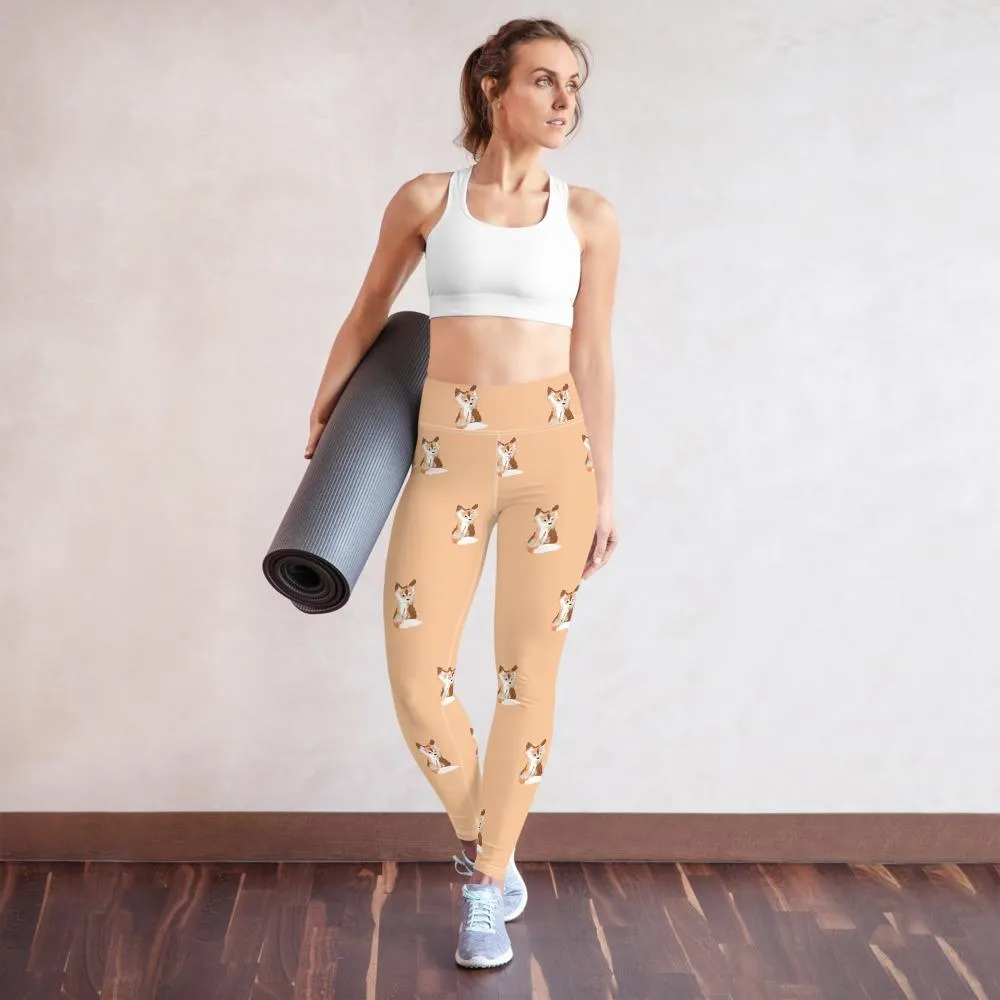 Baby Fox - Yoga Leggings (Romantic)