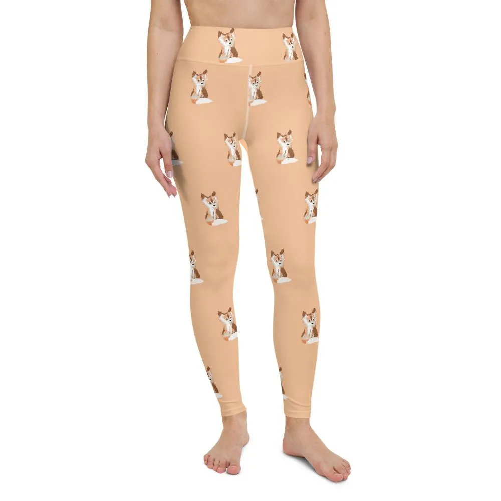 Baby Fox - Yoga Leggings (Romantic)