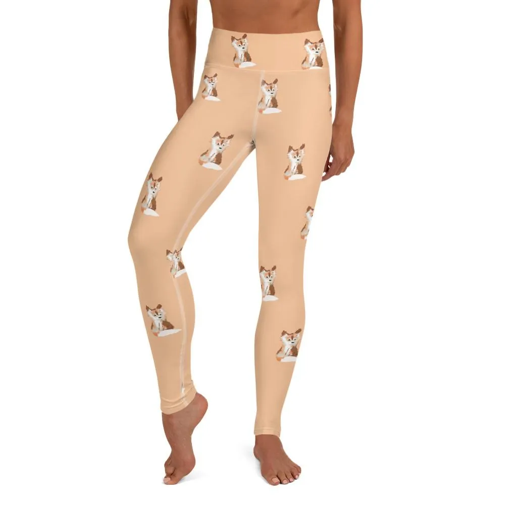 Baby Fox - Yoga Leggings (Romantic)