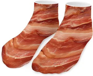Bacon Food Unisex Ankle Socks Athletic Low Cut No Show Sock Breathable Stocking