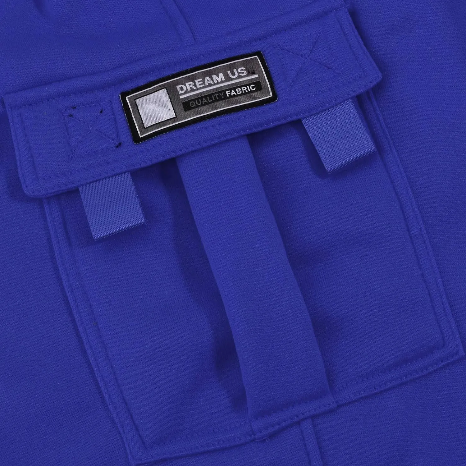 Baggy Cargo Sweatpants for Men Plus Size Drawstring Waist Joggers with Pockets Open Bottom Athletic Sweat Pants