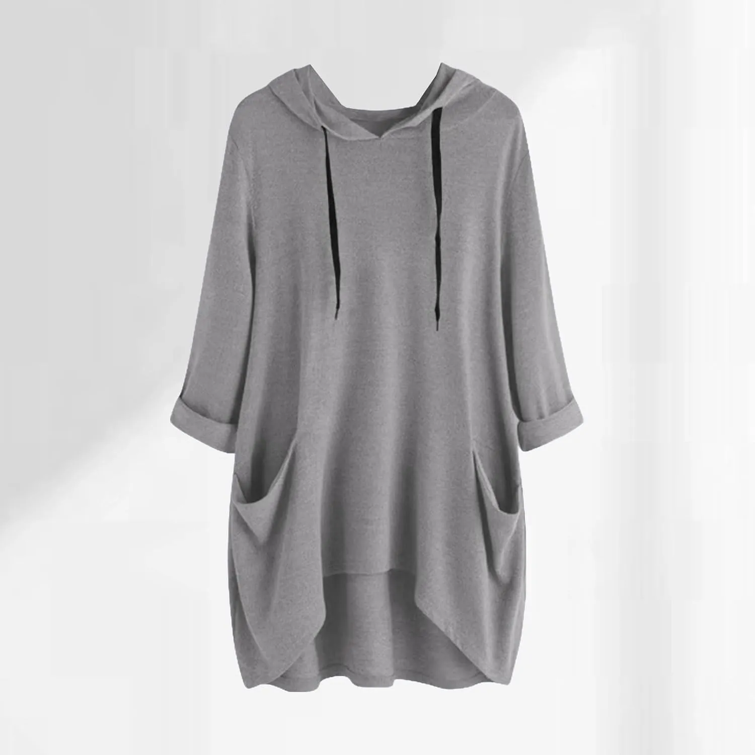 Beach Vacation Clothes for Women 2025, Women's Hoodie Dress Long Sleeve Tops Loose Sweatshirts Oversized Dresses