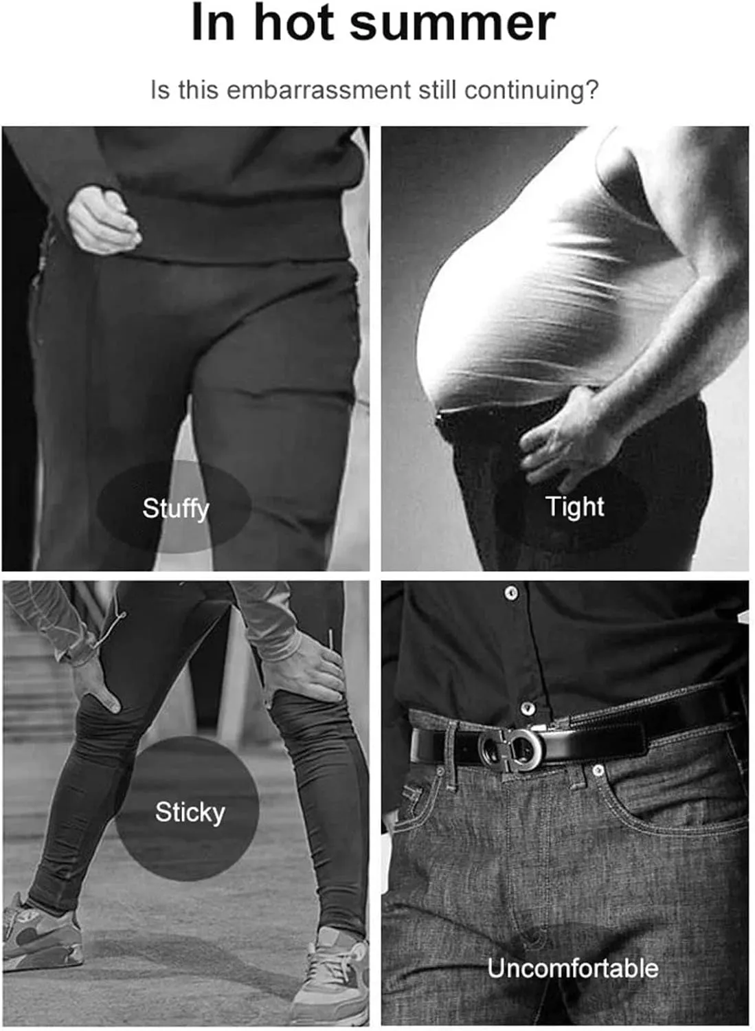 Beeswan Stretchactive - Women's Ultra Stretch Breathable Casual Pants Glide Pants Unisex Dry Pull On Stretch Pants