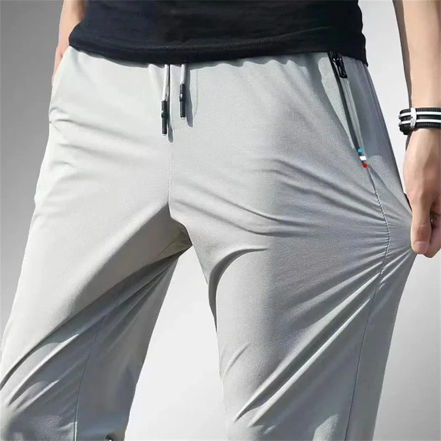 Beeswan Stretchactive - Women's Ultra Stretch Breathable Casual Pants Glide Pants Unisex Dry Pull On Stretch Pants