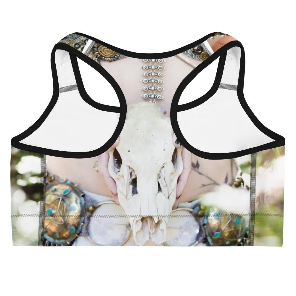 Bellydance Skull Sports Bra