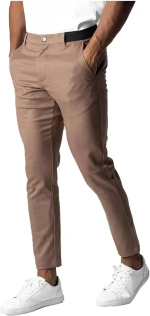 Bizgent Chinos,Active Chinos Pants Men,Elasticity Slim Fit Chinos Pants for Men,Mens Dress Pants Slim Fit
