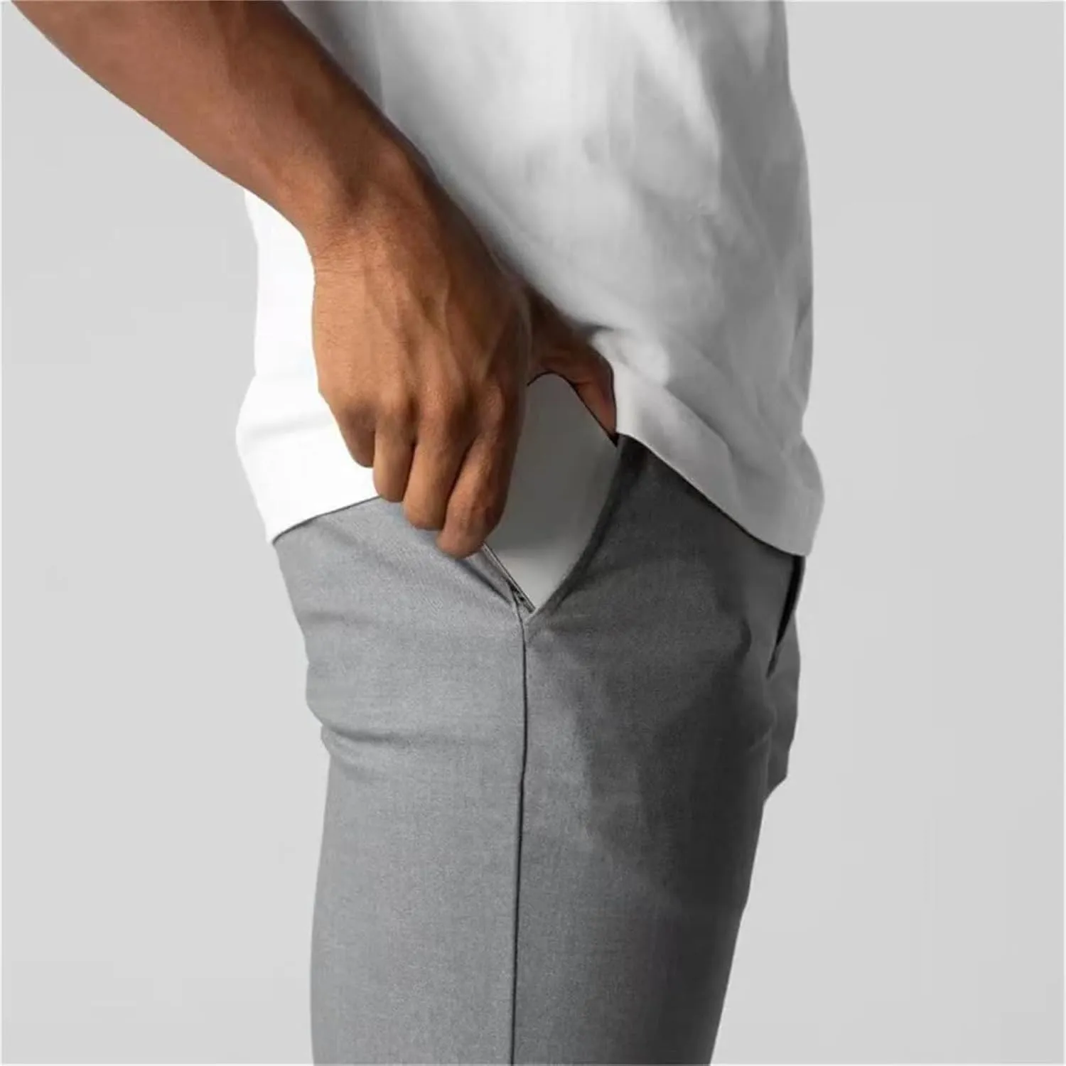 Bizgent Chinos,Active Chinos Pants Men,Elasticity Slim Fit Chinos Pants for Men,Mens Dress Pants Slim Fit