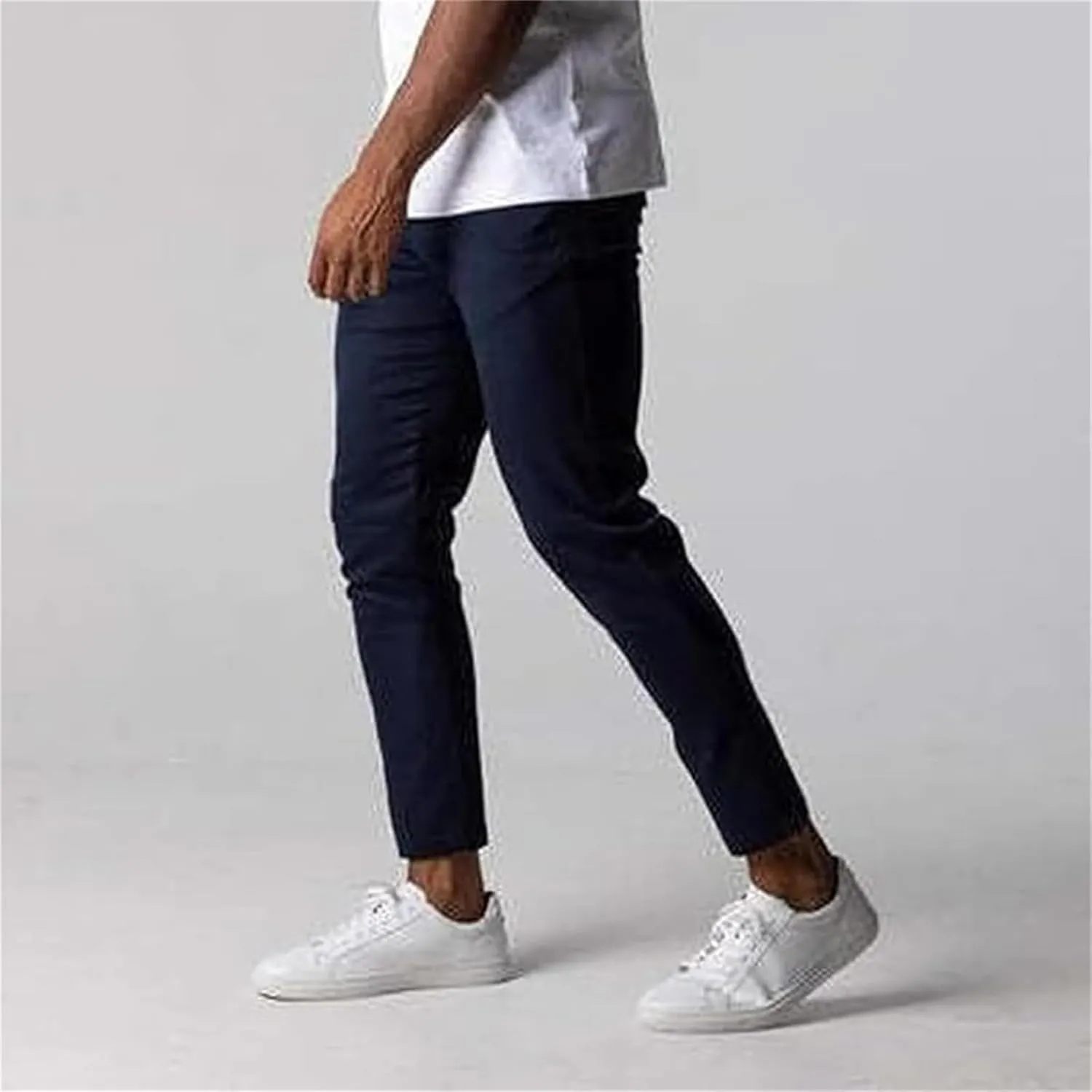 Bizgent Chinos,Active Chinos Pants Men,Elasticity Slim Fit Chinos Pants for Men,Mens Dress Pants Slim Fit