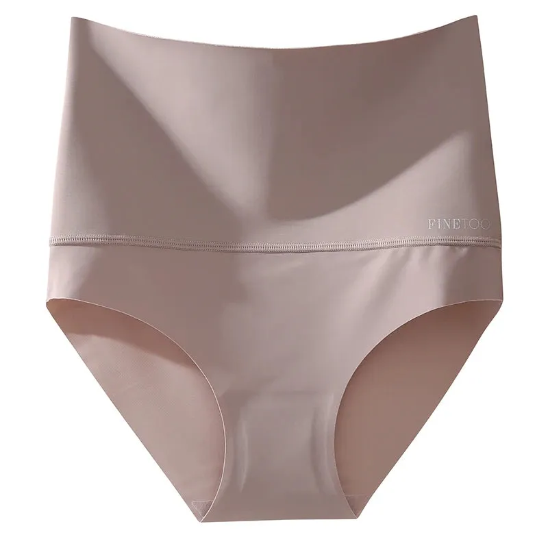 Bodyshaper High Waist Seamless Panties Women Underwear Anti-bacteria Soft Crotch Briefs for Female Intimates Lingerie Shapewear