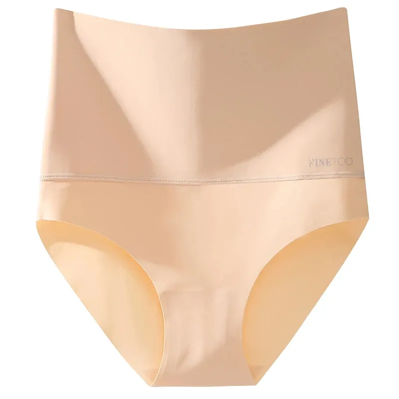 Bodyshaper High Waist Seamless Panties Women Underwear Anti-bacteria Soft Crotch Briefs for Female Intimates Lingerie Shapewear