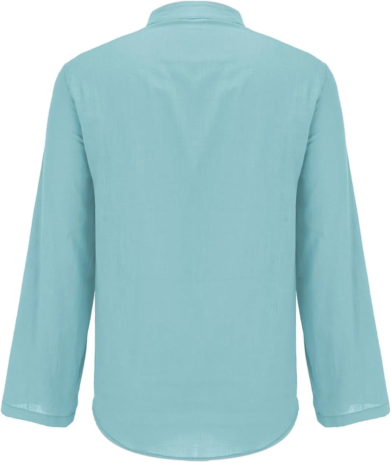 Boho Linen Button Up Shirt - Oversized Short Sleeve Blouse, Lightweight & Sheer-Resistant