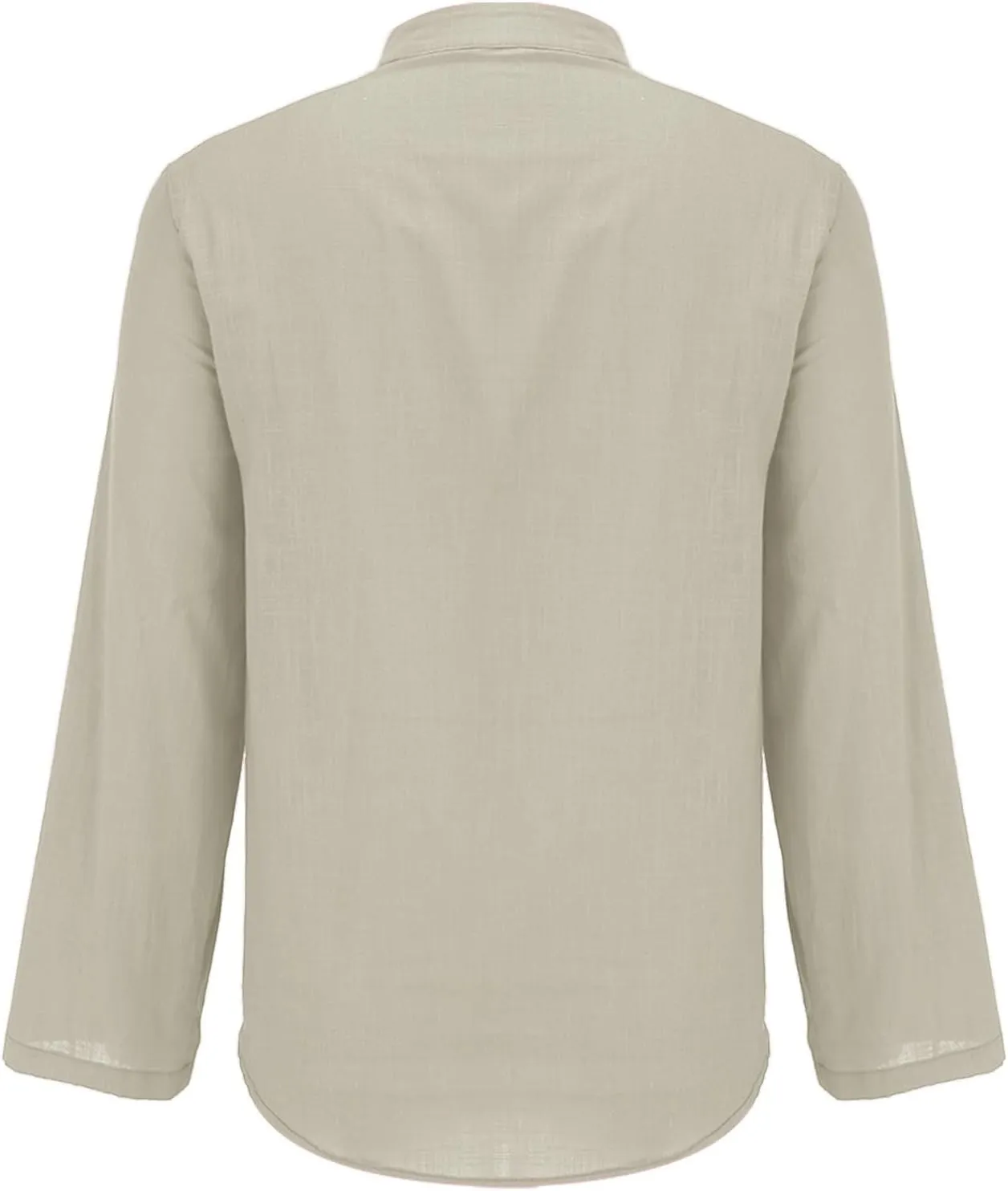 Boho Linen Button Up Shirt - Oversized Short Sleeve Blouse, Lightweight & Sheer-Resistant