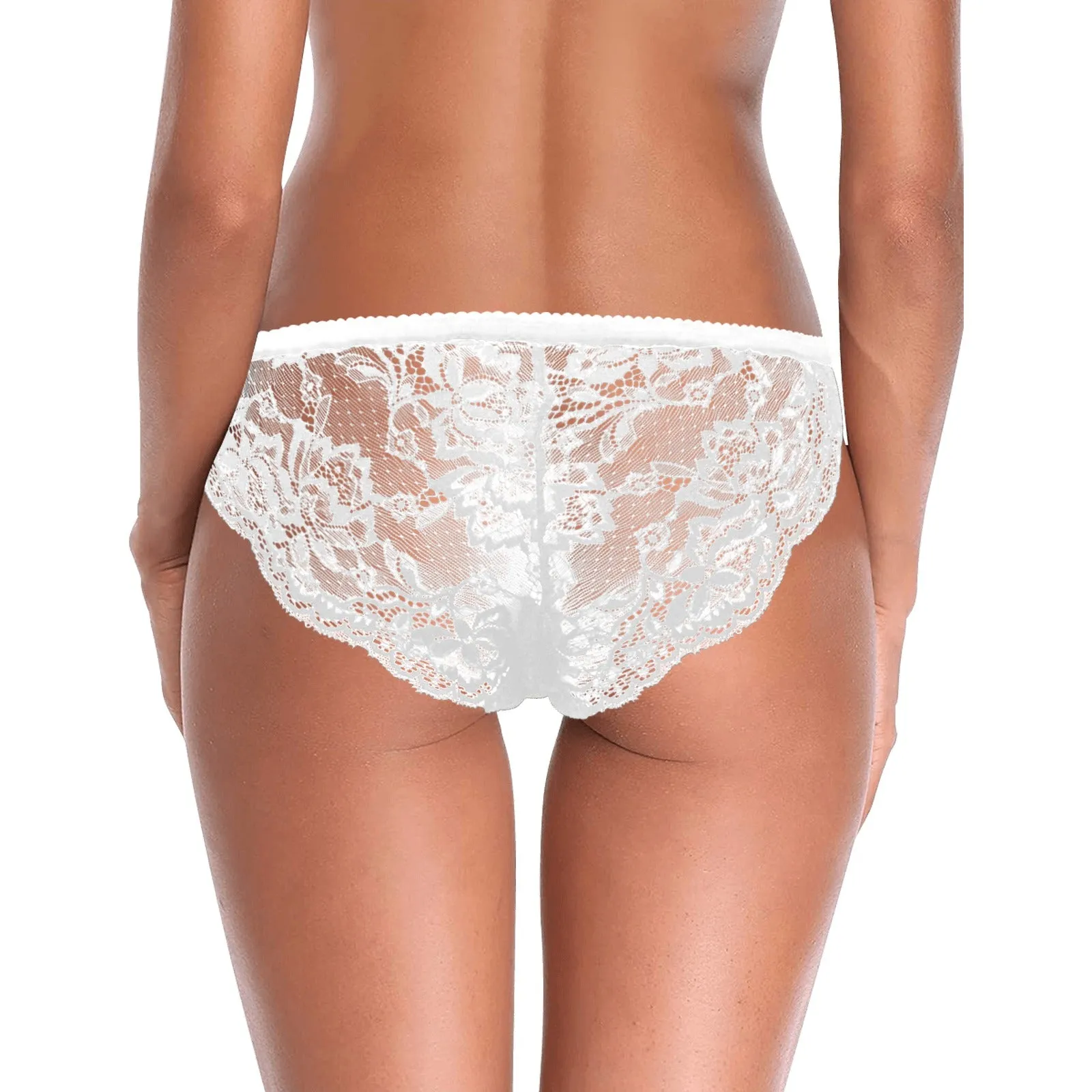 Bones Blocks Women's Lace Underwear (ModelL41)