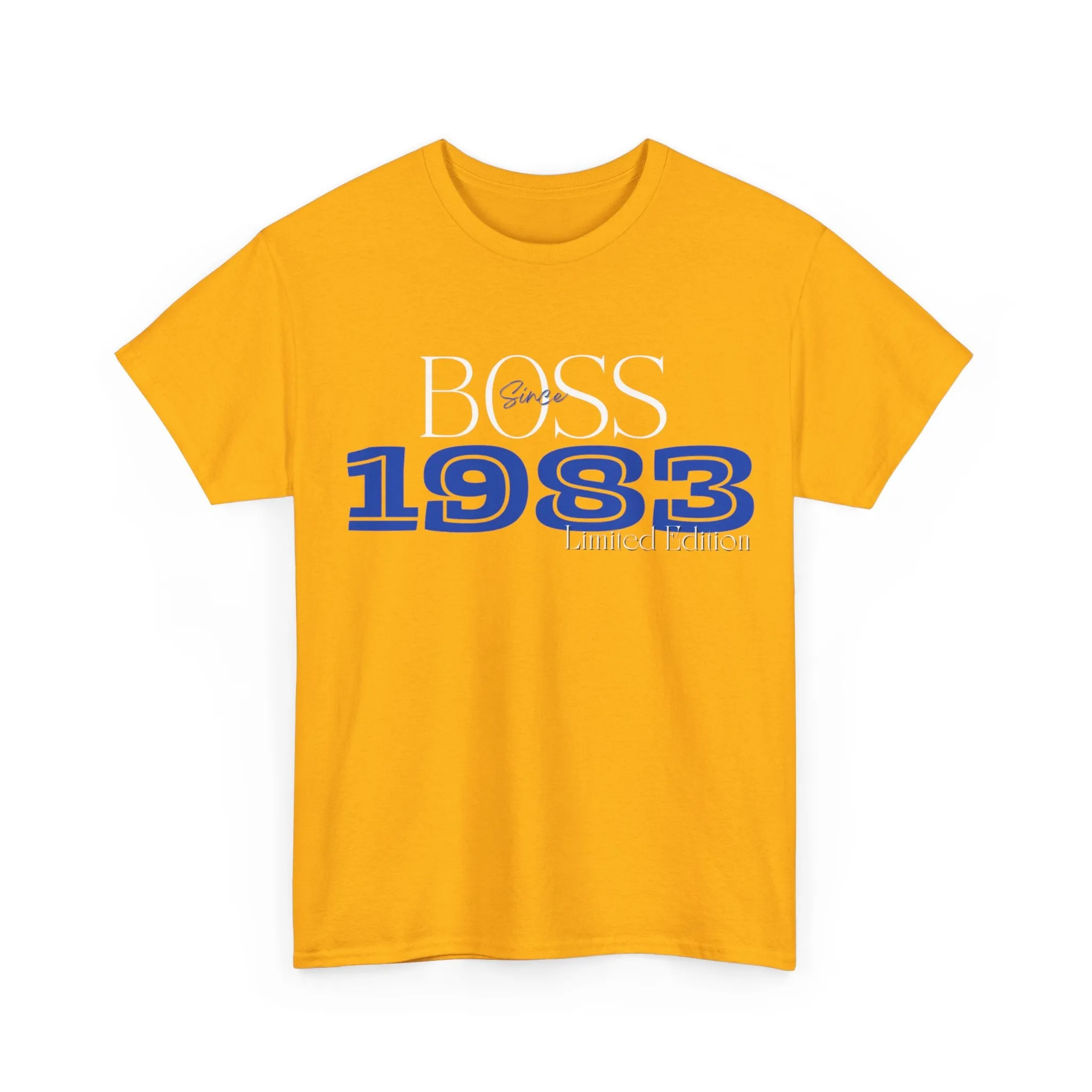 Boss Since 1983 Unisex Heavy Cotton Tee