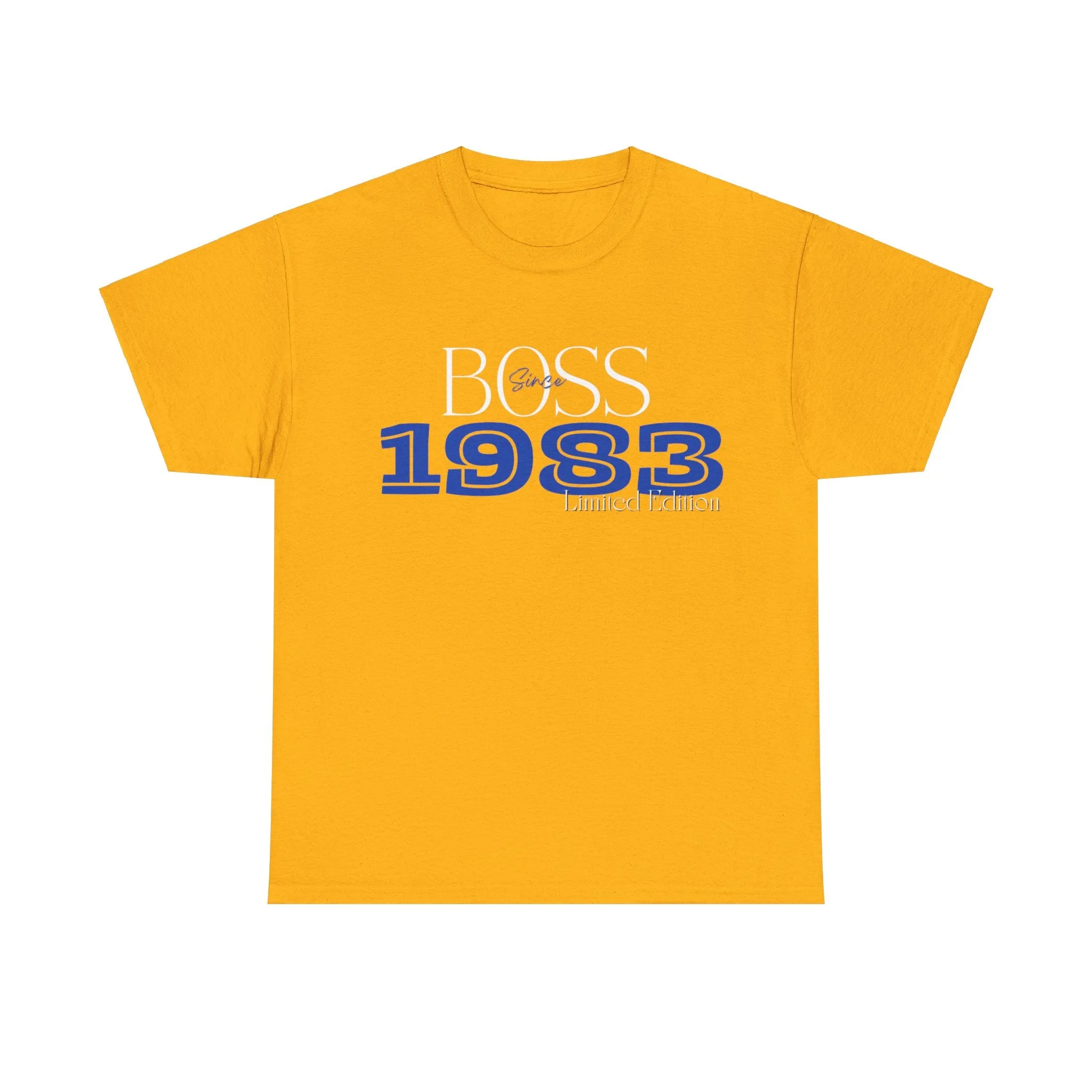Boss Since 1983 Unisex Heavy Cotton Tee