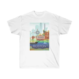 BOSTON UNISEX ULTRA COTTON TEE
