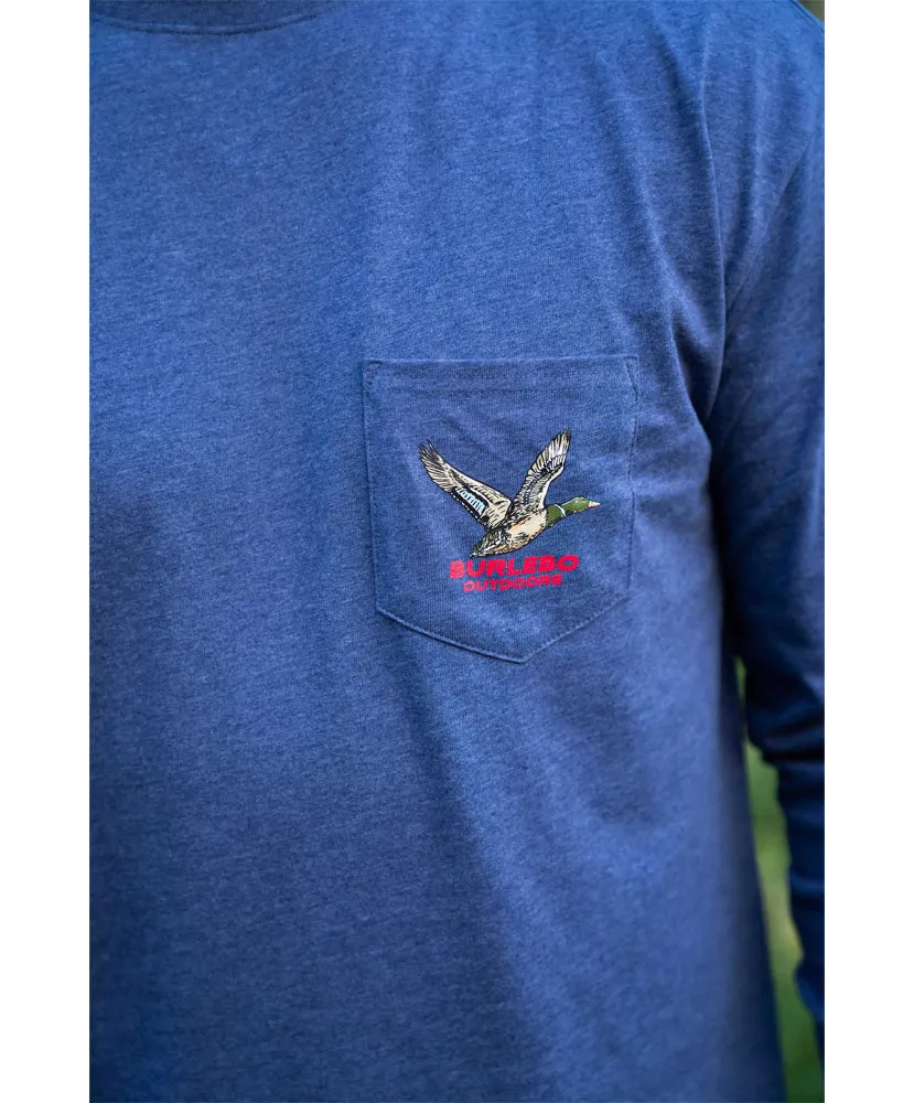 Burlebo - Flying Mallard Long Sleeve Tee
