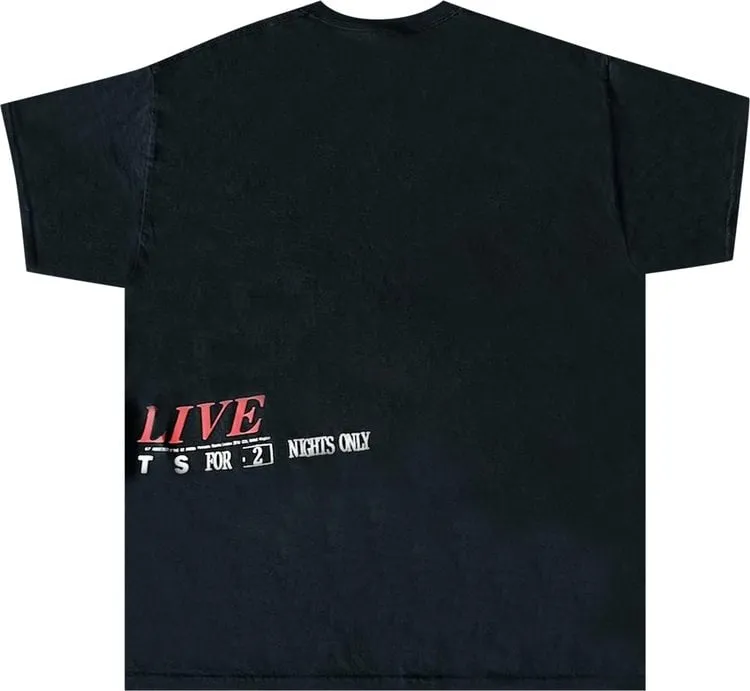 Cactus Jack by Travis Scott O2 Live Union Jack Tee 'Black'