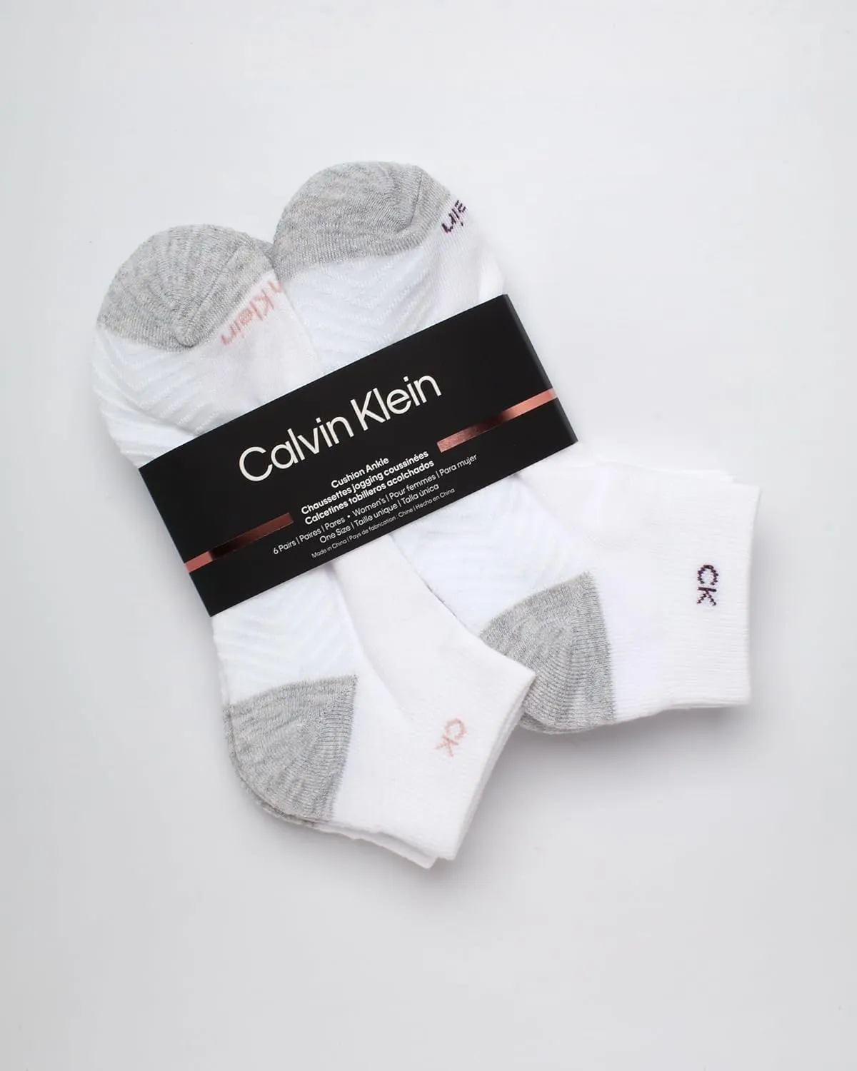 Calvin Klein Women's Quarter Socks - 12-Pack Performance Cushioned Ankle Running Socks for Womens Athletic Use (Sizes 4-10)