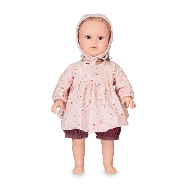 CAM CAM Doll's Clothing Set & Bonnet Fleur