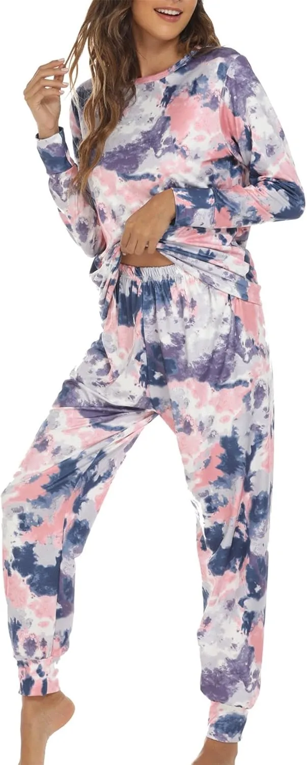 Canbebig Pajama Sets for Women Men Red Plaid Long Sleeve Tops and Pants 2 Piece Pj Sets Loungewear Sleepwear Nightwear Outfit