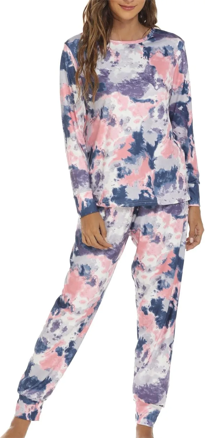 Canbebig Pajama Sets for Women Men Red Plaid Long Sleeve Tops and Pants 2 Piece Pj Sets Loungewear Sleepwear Nightwear Outfit
