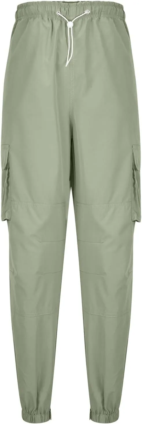 Cargo Pants Men Classic Fit Lightweight Joggers Multi Pockets Casual Athletic Workout Running Pants Activewear