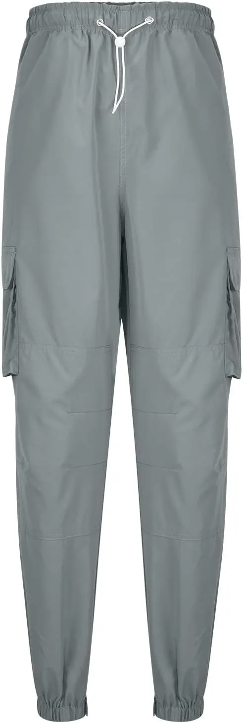 Cargo Pants Men Classic Fit Lightweight Joggers Multi Pockets Casual Athletic Workout Running Pants Activewear