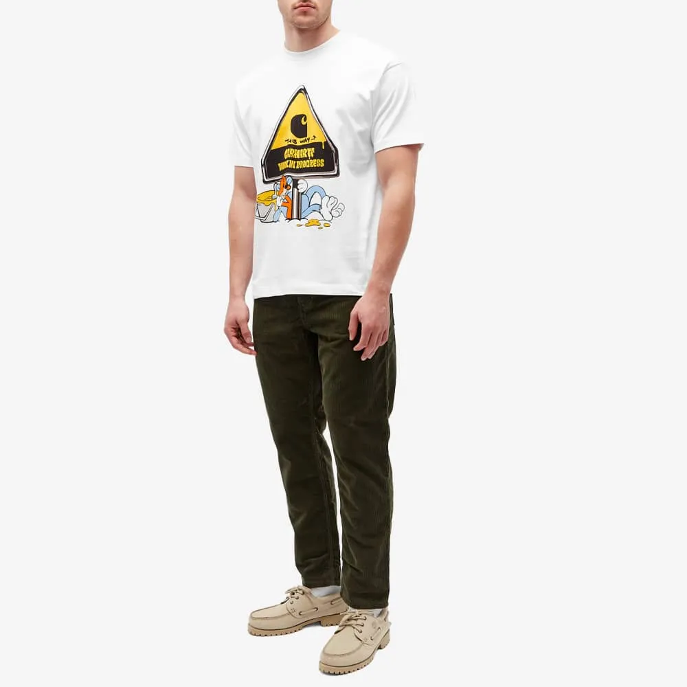 Carhartt WIP x Deadkebab Workin' On It T-shirt, white