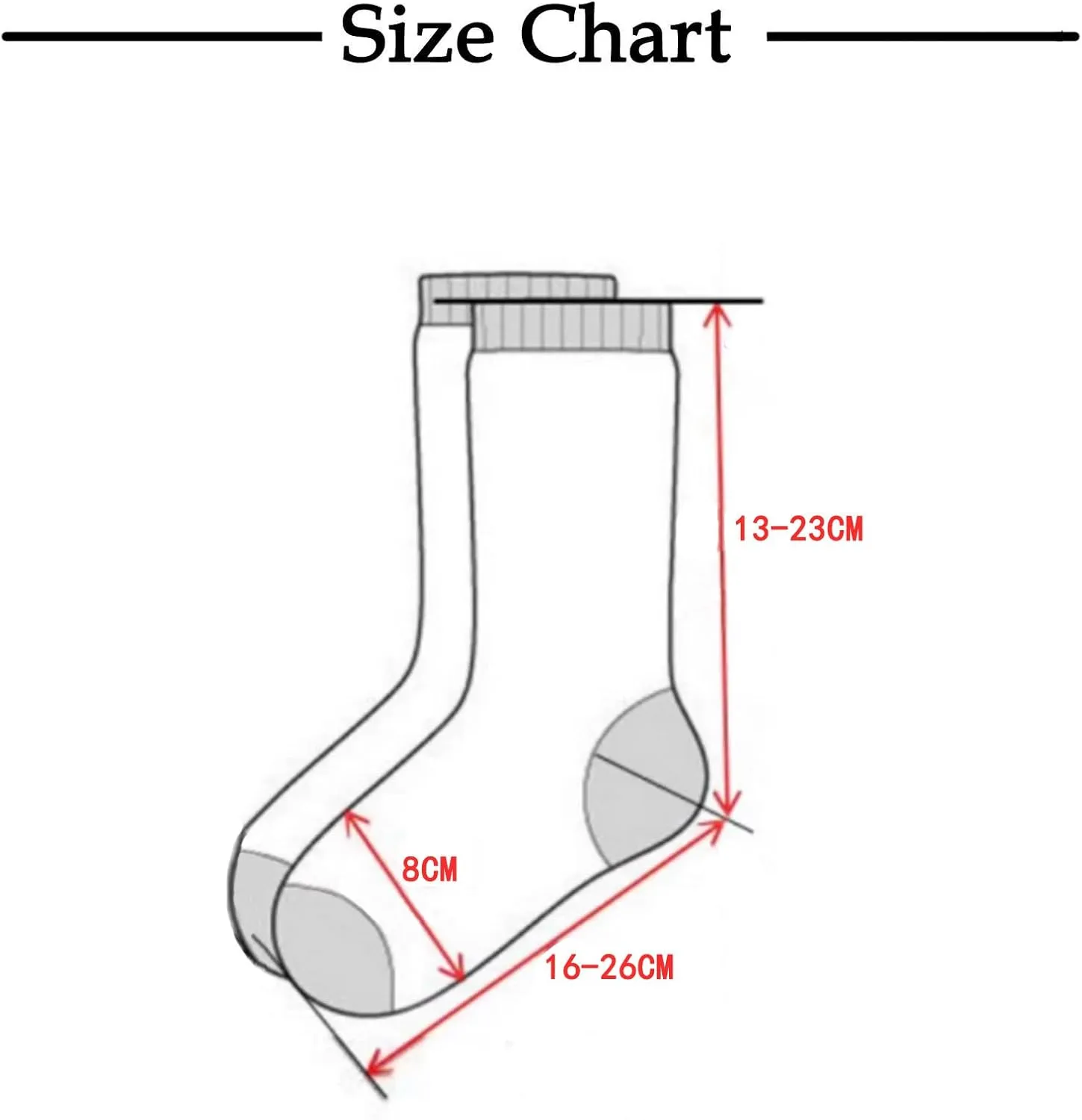 Casual Stripe Color Block Socks - Winter Thermal Merino Wool Socks for Men & Women - Thick Crew Sock for Hunting Work